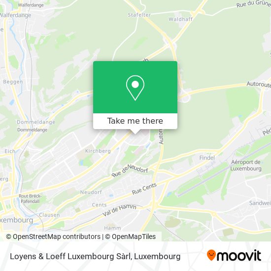 Loyens & Loeff Luxembourg Sàrl Karte