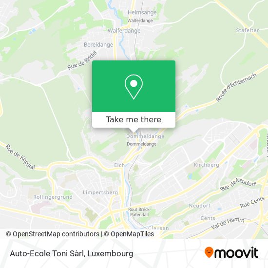 Auto-Ecole Toni Sàrl map