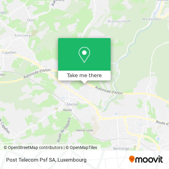 Post Telecom Psf SA Karte