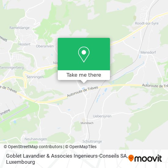 Goblet Lavandier & Associes Ingenieurs-Conseils SA map