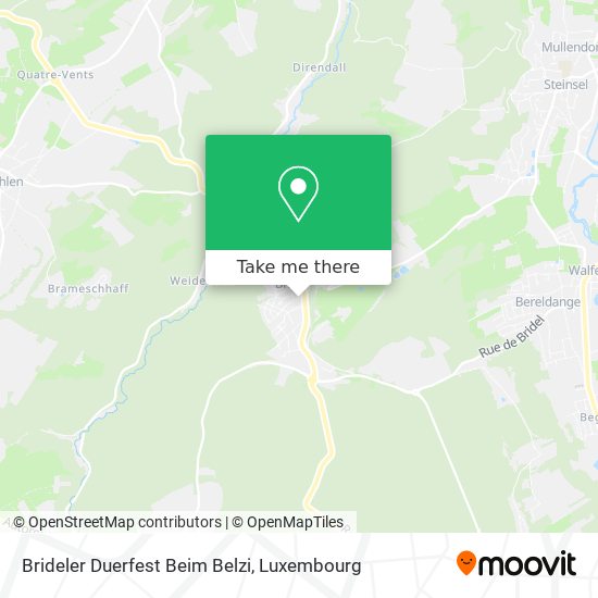 Brideler Duerfest Beim Belzi map