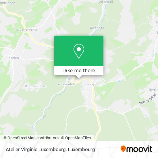 Atelier Virginie Luxembourg map