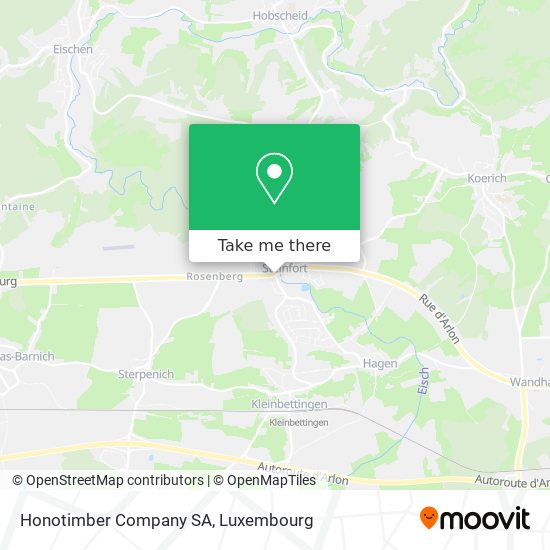 Honotimber Company SA map