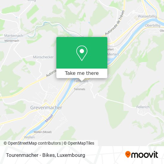 Tourenmacher - Bikes map