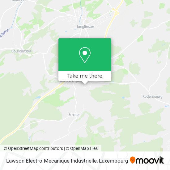 Lawson Electro-Mecanique Industrielle Karte
