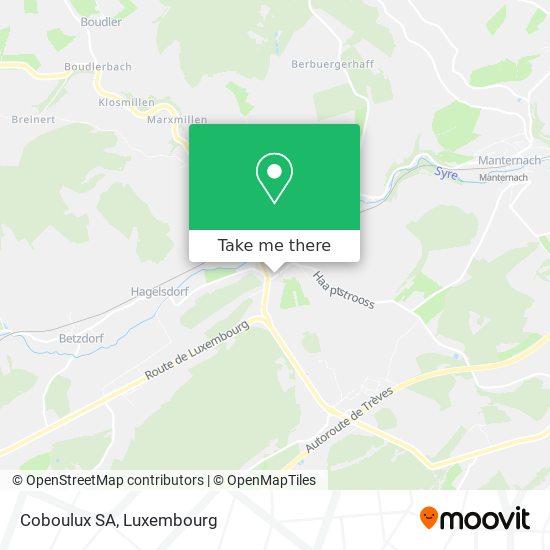 Coboulux SA map