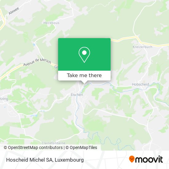 Hoscheid Michel SA map