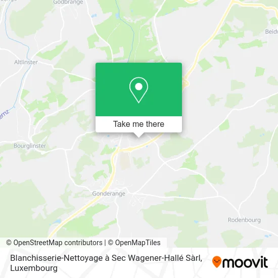 Blanchisserie-Nettoyage à Sec Wagener-Hallé Sàrl map