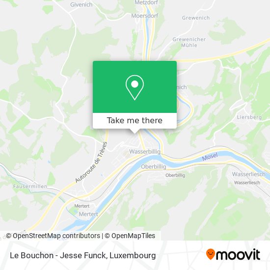 Le Bouchon - Jesse Funck map