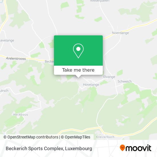Beckerich Sports Complex map