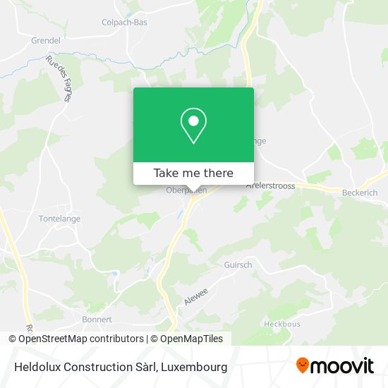 Heldolux Construction Sàrl map