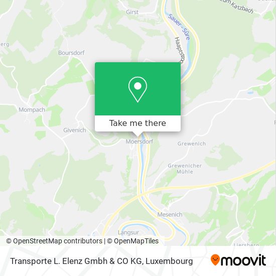 Transporte L. Elenz Gmbh & CO KG map