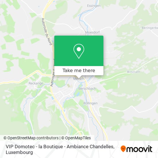 VIP Domotec - la Boutique - Ambiance Chandelles map