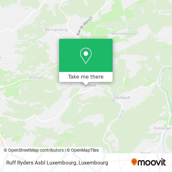 Ruff Ryders Asbl Luxembourg map