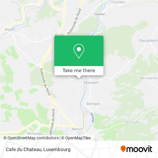 Cafe du Chateau map