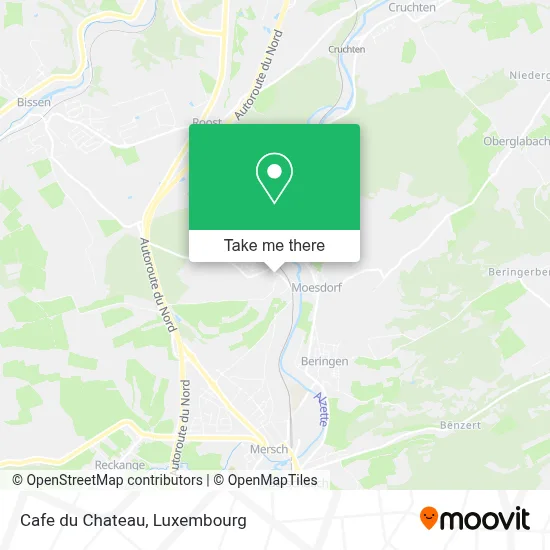 Cafe du Chateau map