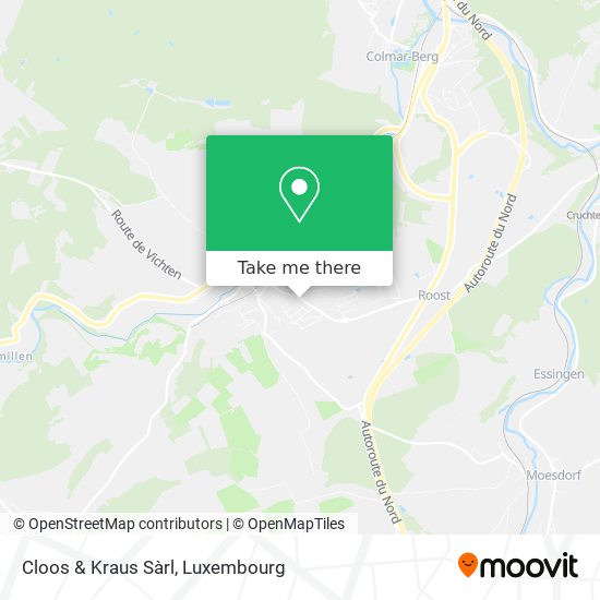 Cloos & Kraus Sàrl map