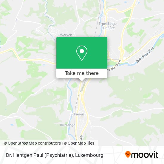 Dr. Hentgen Paul (Psychiatrie) map