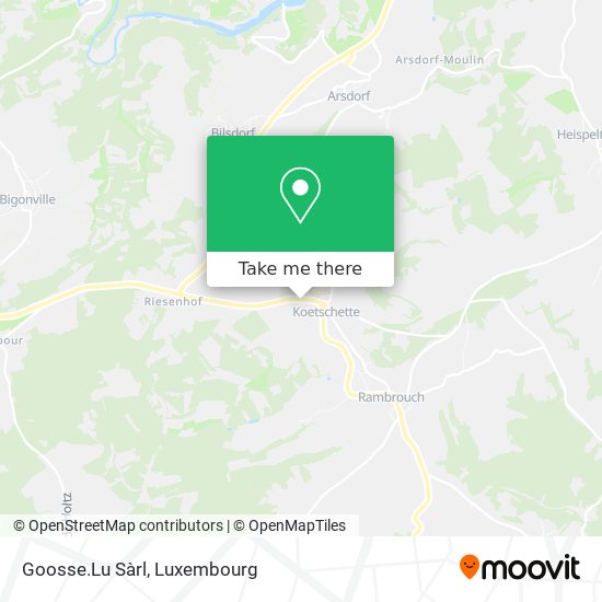 Goosse.Lu Sàrl map