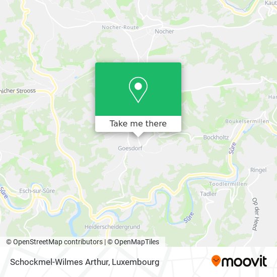 Schockmel-Wilmes Arthur map