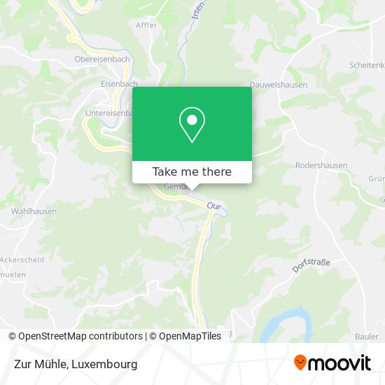 Zur Mühle map