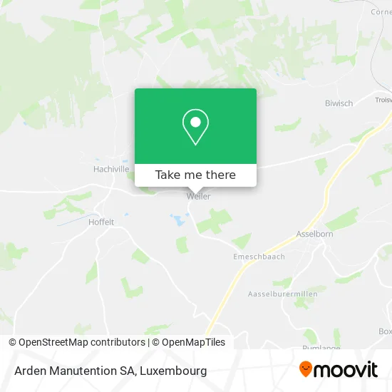 Arden Manutention SA map