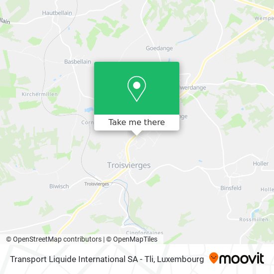 Transport Liquide International SA - Tli map
