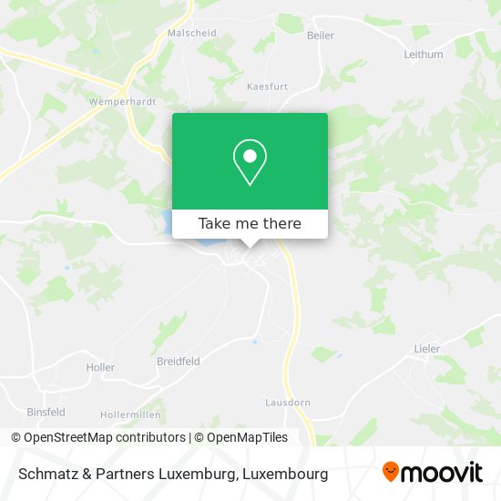 Schmatz & Partners Luxemburg map