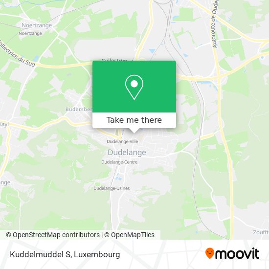 Kuddelmuddel S map