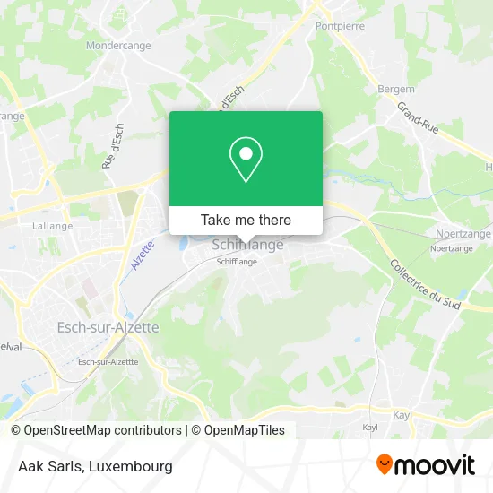 Aak Sarls map