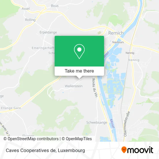 Caves Cooperatives de map