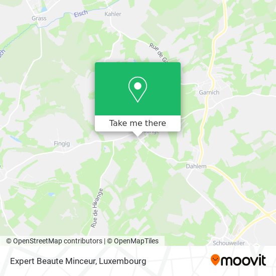 Expert Beaute Minceur map