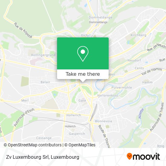 Zv Luxembourg Srl map