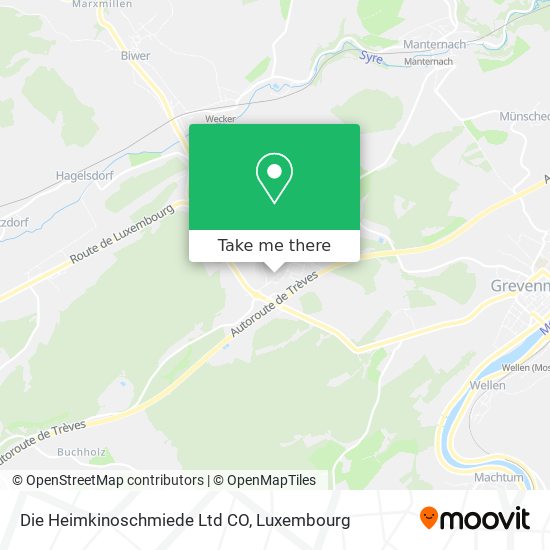 Die Heimkinoschmiede Ltd CO Karte