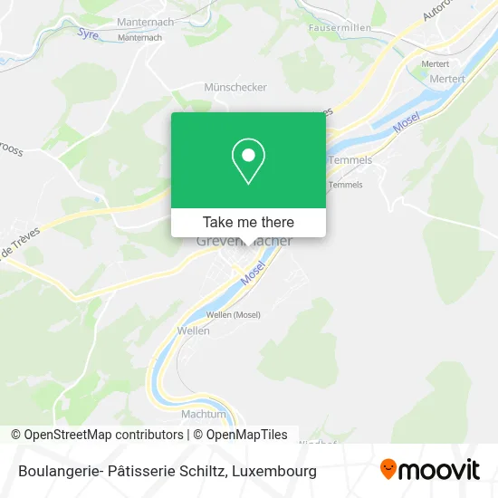 Boulangerie- Pâtisserie Schiltz map