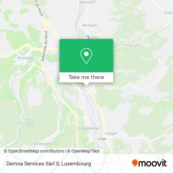 Demna Services Sàrl S map