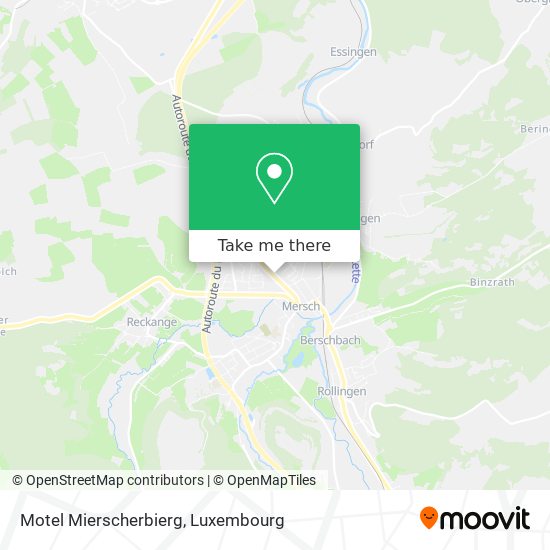 Motel Mierscherbierg map