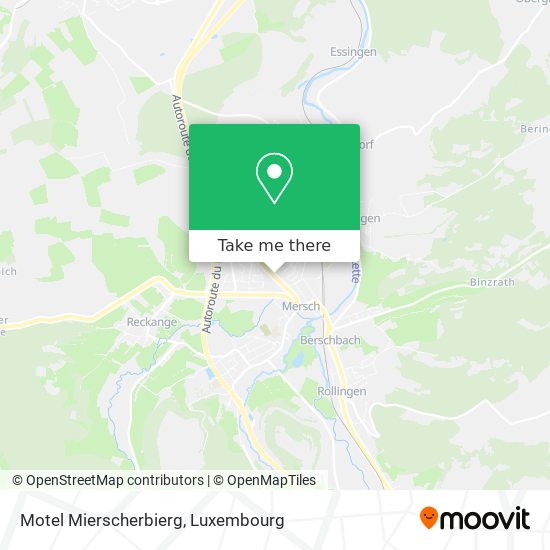 Motel Mierscherbierg Karte