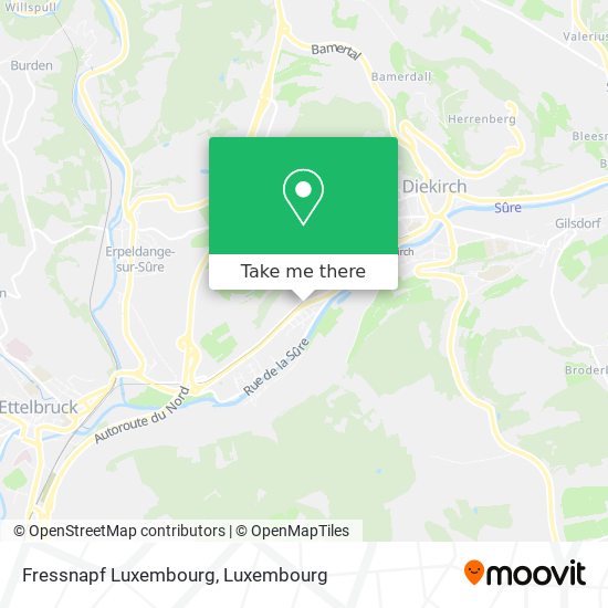 Fressnapf Luxembourg Karte