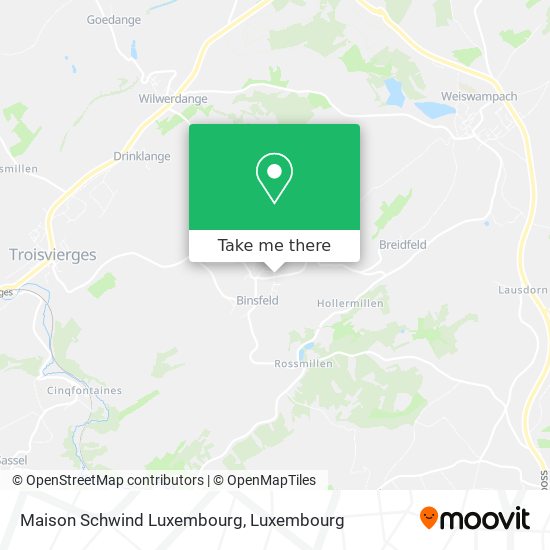 Maison Schwind Luxembourg Karte