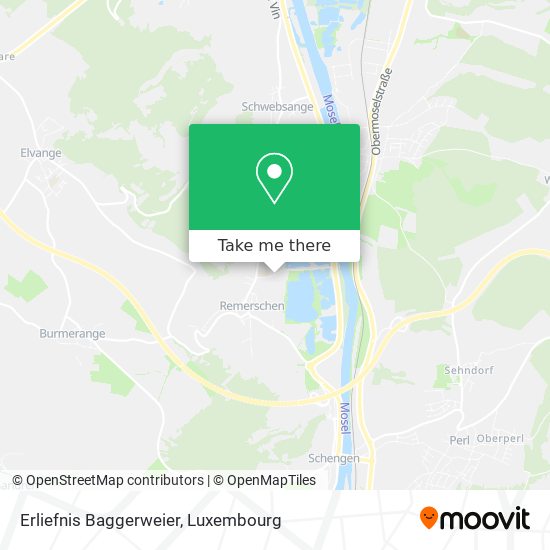 Erliefnis Baggerweier map