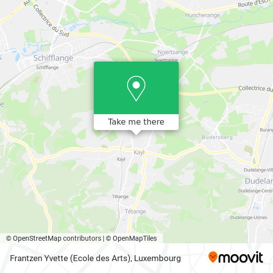 Frantzen Yvette (Ecole des Arts) map