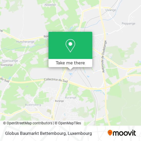 Globus Baumarkt Bettembourg map
