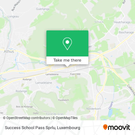 Success School Pass Sprlu map