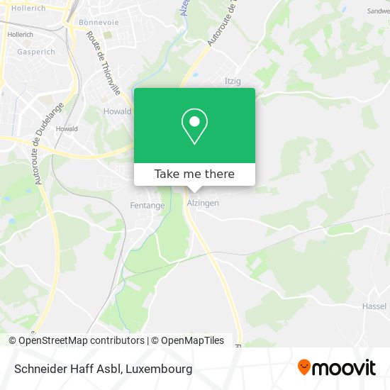 Schneider Haff Asbl map