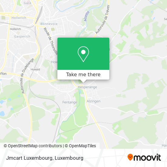 Jmcart Luxembourg Karte