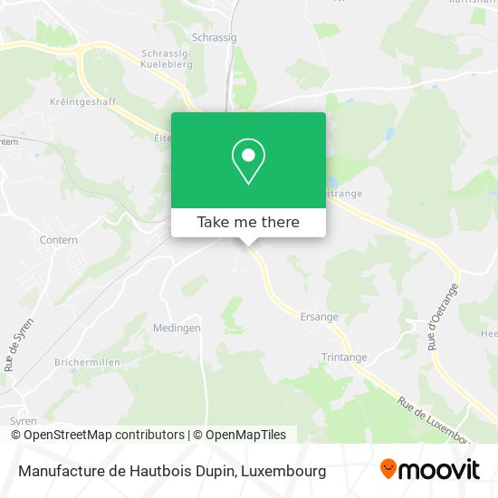 Manufacture de Hautbois Dupin map