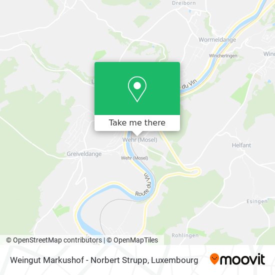 Weingut Markushof - Norbert Strupp map