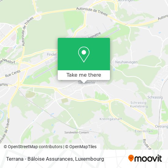 Terrana - Bâloise Assurances Karte
