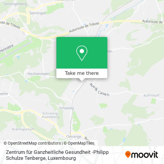 Zentrum für Ganzheitliche Gesundheit -Philipp Schulze Tenberge map